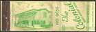 Pre Wwii Crown Match The Colonial Drive Inn Matchcover Hollywood Los Angeles Ca