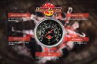 Lavalock Black Face Bbq Grill Thermometer 3 In  Face  3 In Stem  1 2  Npt Thread