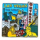 Las Vegas The Strip Outback Steakhouse Restaurant Lapel Pin Rubber Back