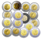          Rare Canada Colorized Toonie  2 Dollars 16-coins Full Set  2017 - 2026