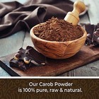 Herbaila Carob Powder  1 Lb  Raw Carob Powder  Carob Flour  Chocolate 