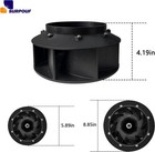 New 70359801p Blower Fan 2pcs Fits Huebsch Speed Queen Ipso Dryer Replacement