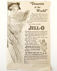 1909 Jell-o Gelatin Desserts Of The World Advertisement Ephemera 8 X 5 25 