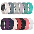 For Fitbit Charge 5 6 Watch Band Strap Silicone Wristband