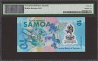 Samoa Comm  10 Tala 2019 P 45 Polymer Unc Pmg 66 Epq Radar-rotator No  0888880