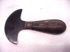 Antique C s  Osborne Round Half Moon Knife Leather Worker Saddler Harness Tool