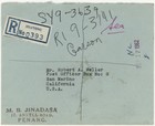 Malaya 1962 Regis Cover W three Diff Federation Issues  Mixed W penang 5c