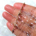 Ankle Bracelet 18k Gold Stainless Steel Anklet Barefoot Sandals Water Drop Charm