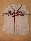 Mississippi Braves Aa Game Worn Used Jersey  37 Atlanta Braves Milb Sz 52 Mlb