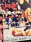 King Kong Bundy Signed 8x10 Photo Wwe Wwf Wrestler Autographed Jsa Coa