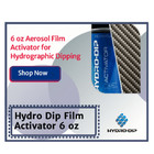 Hydro Dip  Film Activator Combo Kit Mini Carbon Fiber Weave