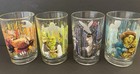 Lot Of 4 Vtg 2010 Mcdonald   s  - Forever After Shrek Donkey Fiona Complete Set