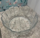 Vintage Viking Glass Country Craft Clear Glass Bowl Rare In Beautiful Condition