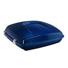 Razor Trunk Backrest Pad Mount Rack Fit For Harley Touring 2014-26 Superior Blue
