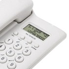 Corded Wired Phone Landline Telephone Home Office Desktop Caller Id Hands-fr Fit
