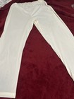 Montgomery Ward Vintage White Antron Nylon Pettipants  Hip Sz 43 45