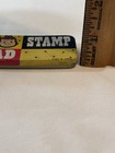 Vintage Stamp Pad Tin Case Storage Box Container Made In Japan Tin Metal