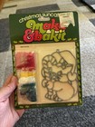 Vintage Makit And Bakit Suncatcher Ornaments Lot Of 3 New In Package Nos