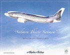 Alaska Airlines Boeing 737    salmon Thirty Salmon    Collectibles Lot