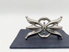 Vintage Southwestern Sand Cast Style Belt Buckle Silver