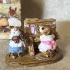 Wee Forest Folk Mouse Duet Pink 1978 Annette Petersen Rare