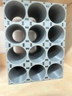 Caulk Tube Storage Rack - 4 Tube Bundle  Expandable - Gray  Free Shipping