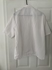 True Vintage Barong Tagalog Filipino Gold Embroidered Shirt
