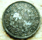 1873 A France 5 Francs - Km 820 1 Large Silver Coin