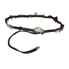 Vintage Native American Sterling Silver Figural Animal Fetish Ladies Concho Belt