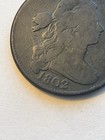 1802 Draped Bust Large Cent Very Good Details Us Copper Coin Free Shipping