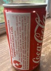 Rare Vintage 1984 Swedish Coca Cola Can  33 Ml Red   White Empty Can
