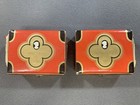 2 Vintage Princess Pat Flesh Face Powder Boxes W  Drawers 3 5 Oz Ea Sealed Nos