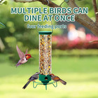 Metal Outdoor Hanging Bird Squirrel Proof Feeder  Equipped With Anti Squirrel Ro