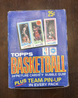 1980-81 Topps Basketball Empty Display Box   36 Wax Pack Wrappers  12 Each 