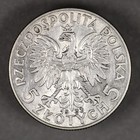 1933 Poland Silver 5 Zlotych