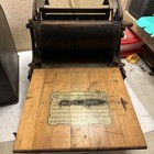 Rare Antique Edison Dick Mimeograph No 75 1900s Rotary Duplicator Copier