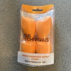 4 Pack Real Techniques Miracle Complexion Sponges - Orange  Light To Medium