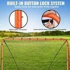 Lacrosse Goal  6  X 6  Lacrosse Net  Folding Portable Backyard  Training