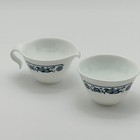 Corelle By Corning Old Town Blue Creamer And Sugar