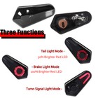 2x Smoke Red Led Tail Light For 2009-2022 Polaris Sportsman 500 570 800 850 1000