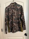  rare  Nomad Fleece 1 4 Zip Nwtf Limited Edition Mossy Oak Greenleaf - L
