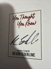 You Thought You Knew Hardcover By Kevin Federline Signed   Autographed