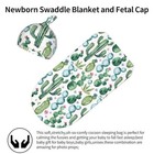 Cute Swaddle Blanket Cactus Baby Stuff Newborn Baby Swaddling Blanket Sleep 
