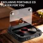 Rechargeable Cd Player With Bluetooth Portable Personal Cd Players For Car Home