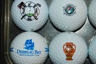 Set Of  12 Golf Ball Collectible Logo Country Club   Course   Links