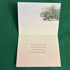 Liquidating-leanin    Tree Christmas Greeting Note Card    merry Christmas      