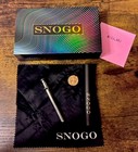 Snogo  Cacao Straw -  Standard Silver Design   Brand New  Unopened
