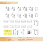 Magnetic Baby Proofing Cabinet Locks - Child Safety For Cabinets  Drawers  