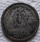 Switzerland 5 Francs 1874 Silver St  Gallen Bu  constitution Centennial 