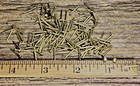 1 2    Solid Brass Brads 100 Nails Round Head 18 Gauge Escutcheon Pins Usa Made 
